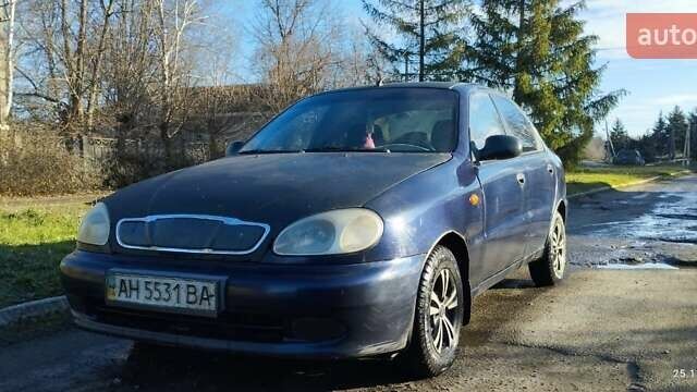Синий Дэу Сенс, объемом двигателя 1.3 л и пробегом 281 тыс. км за 1400 $, фото 15 на Automoto.ua