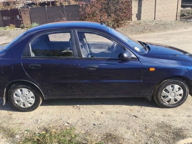 Синий Дэу Сенс, объемом двигателя 1.3 л и пробегом 369 тыс. км за 2100 $, фото 2 на Automoto.ua