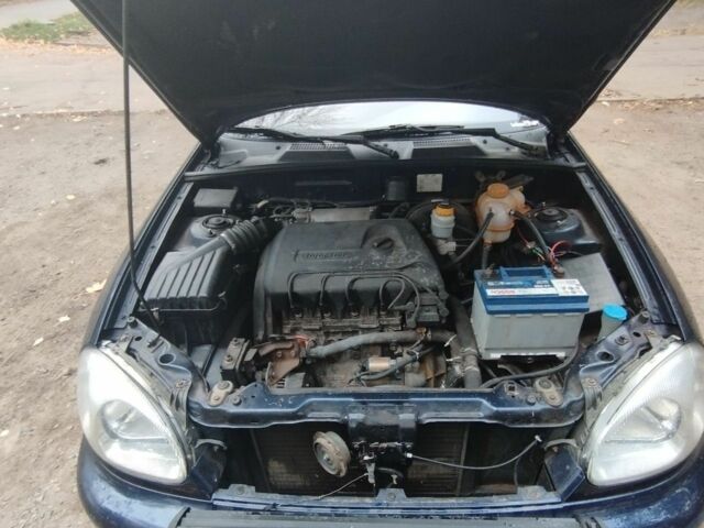 Деу Сенс 2006 у Кам'янське (Дніпродзержинськ) на Automoto.ua Синій Деу Сенс, об'ємом двигуна 1.3 л та пробігом 275 тис. км за 1000 $, фото 4 на Automoto.ua