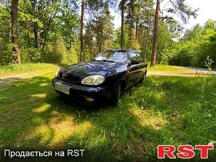 Синий Дэу Сенс, объемом двигателя 1.3 л и пробегом 225 тыс. км за 1750 $, фото 2 на Automoto.ua