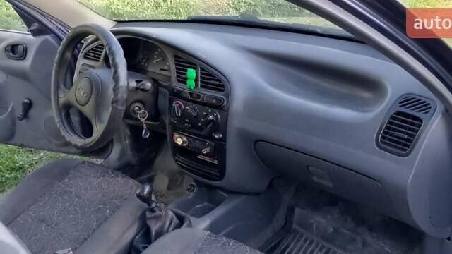 Синий Дэу Сенс, объемом двигателя 1.3 л и пробегом 197 тыс. км за 1500 $, фото 8 на Automoto.ua