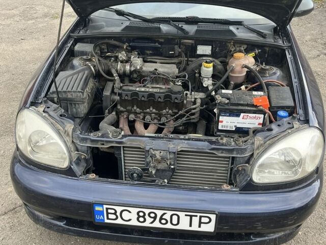 Синий Дэу Сенс, объемом двигателя 1.5 л и пробегом 200 тыс. км за 1250 $, фото 6 на Automoto.ua