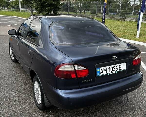 Синий Дэу Сенс, объемом двигателя 1.3 л и пробегом 114 тыс. км за 2300 $, фото 13 на Automoto.ua