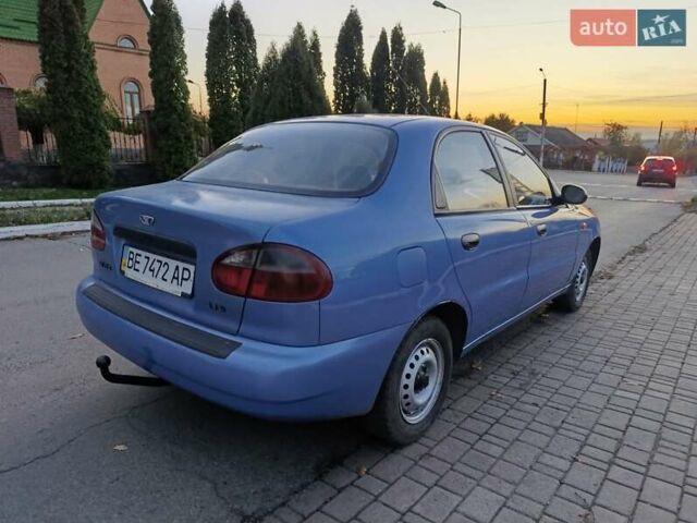 Синий Дэу Сенс, объемом двигателя 1.3 л и пробегом 108 тыс. км за 2500 $, фото 1 на Automoto.ua