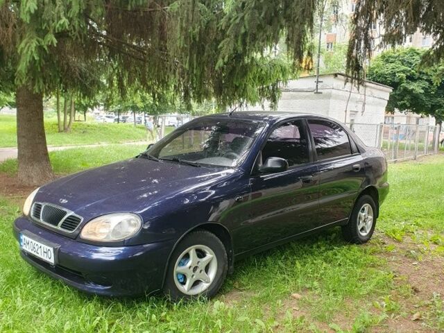 Синий Дэу Сенс, объемом двигателя 1.5 л и пробегом 190 тыс. км за 2250 $, фото 1 на Automoto.ua