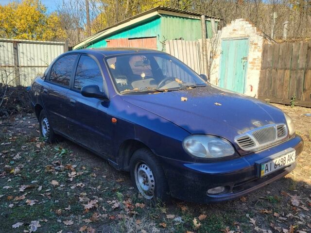 Синий Дэу Сенс, объемом двигателя 1.6 л и пробегом 478 тыс. км за 1190 $, фото 1 на Automoto.ua