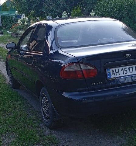 Синий Дэу Сенс, объемом двигателя 1.3 л и пробегом 180 тыс. км за 1700 $, фото 3 на Automoto.ua