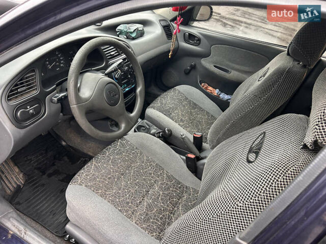 Синий Дэу Сенс, объемом двигателя 1.3 л и пробегом 208 тыс. км за 2200 $, фото 12 на Automoto.ua