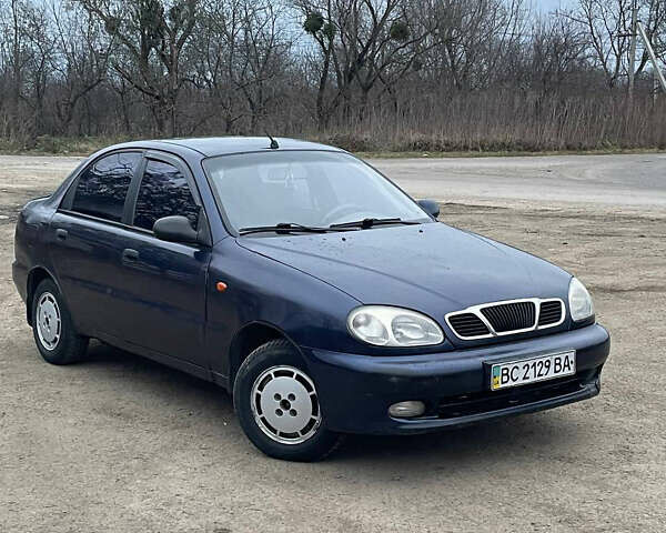 Синий Дэу Сенс, объемом двигателя 1.3 л и пробегом 445 тыс. км за 1200 $, фото 1 на Automoto.ua