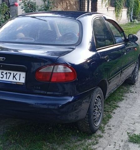 Синий Дэу Сенс, объемом двигателя 1.3 л и пробегом 180 тыс. км за 1700 $, фото 4 на Automoto.ua
