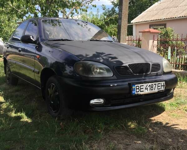 Синій Деу Сенс, об'ємом двигуна 1.3 л та пробігом 230 тис. км за 2000 $, фото 1 на Automoto.ua