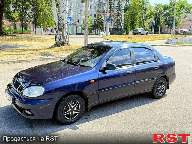 Синий Дэу Сенс, объемом двигателя 1.3 л и пробегом 180 тыс. км за 1650 $, фото 5 на Automoto.ua