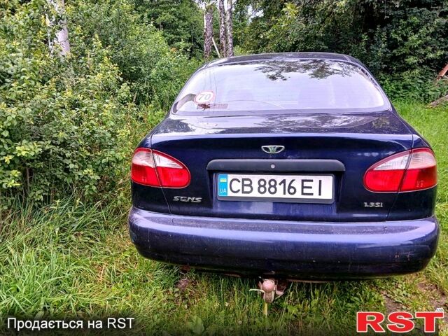 Синий Дэу Сенс, объемом двигателя 1.3 л и пробегом 102 тыс. км за 1550 $, фото 1 на Automoto.ua