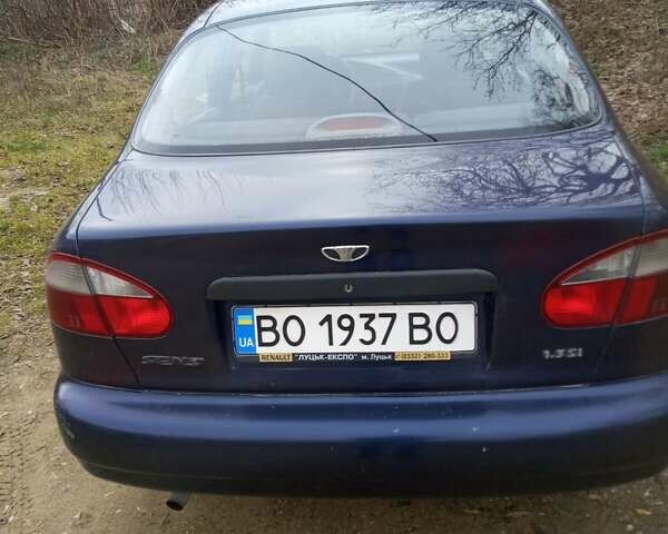 Синий Дэу Сенс, объемом двигателя 1.3 л и пробегом 317 тыс. км за 1900 $, фото 1 на Automoto.ua