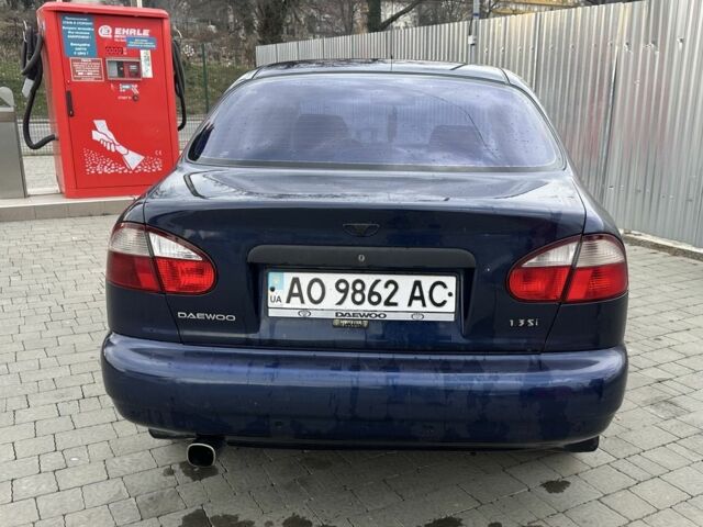 Синий Дэу Сенс, объемом двигателя 1.3 л и пробегом 262 тыс. км за 1200 $, фото 2 на Automoto.ua