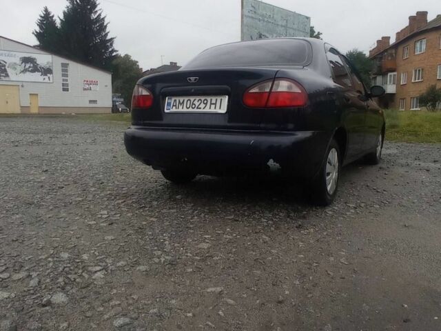 Синий Дэу Сенс, объемом двигателя 1.5 л и пробегом 55 тыс. км за 2100 $, фото 2 на Automoto.ua