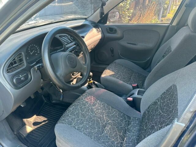 Синій Деу Сенс, об'ємом двигуна 1.3 л та пробігом 229 тис. км за 1400 $, фото 7 на Automoto.ua