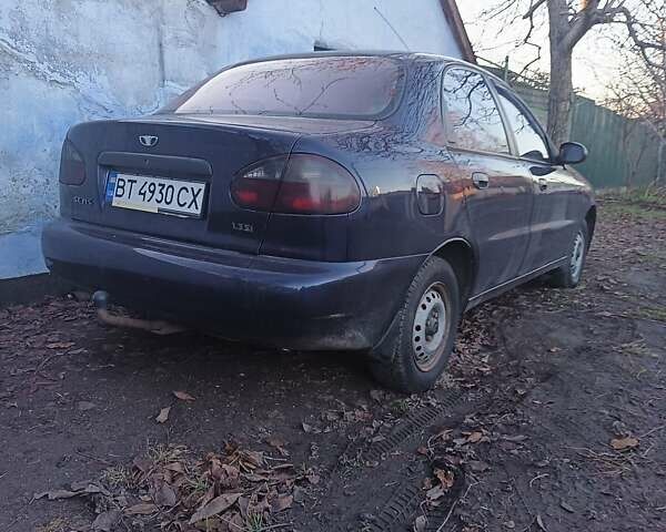 Синий Дэу Сенс, объемом двигателя 1.3 л и пробегом 200 тыс. км за 2500 $, фото 2 на Automoto.ua