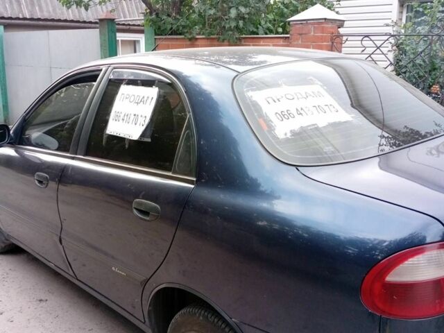 Синій Деу Сенс, об'ємом двигуна 0 л та пробігом 156 тис. км за 2000 $, фото 1 на Automoto.ua