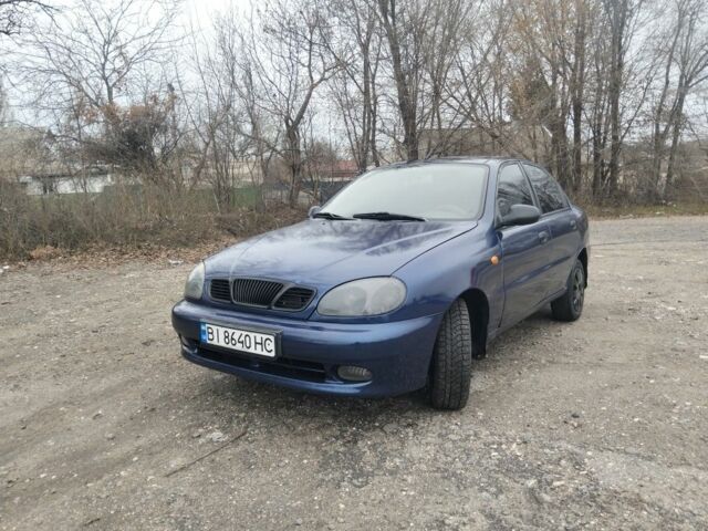 Синий Дэу Сенс, объемом двигателя 1.3 л и пробегом 270 тыс. км за 1650 $, фото 6 на Automoto.ua