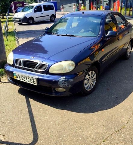 Синий Дэу Сенс, объемом двигателя 1.3 л и пробегом 20200 тыс. км за 600 $, фото 1 на Automoto.ua