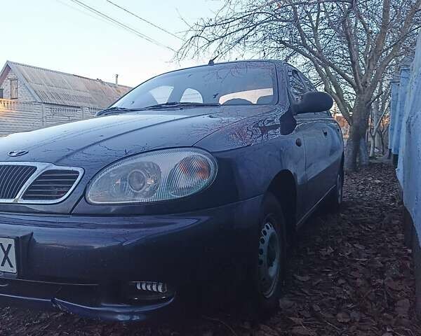 Синий Дэу Сенс, объемом двигателя 1.3 л и пробегом 200 тыс. км за 2500 $, фото 1 на Automoto.ua