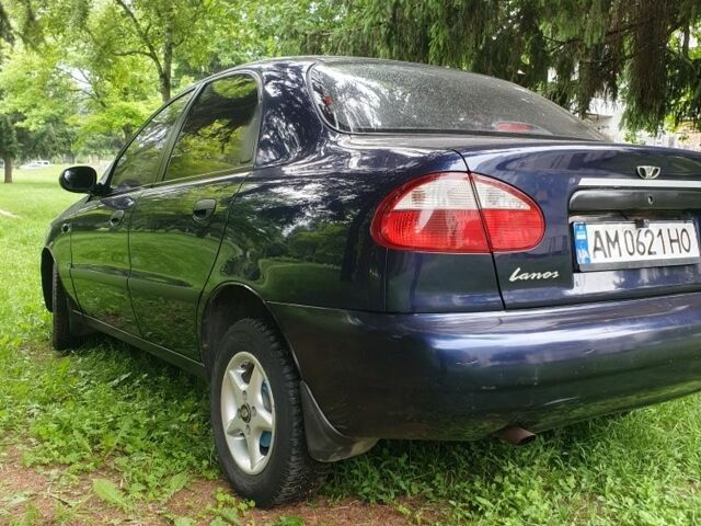 Синий Дэу Сенс, объемом двигателя 1.5 л и пробегом 190 тыс. км за 2250 $, фото 3 на Automoto.ua