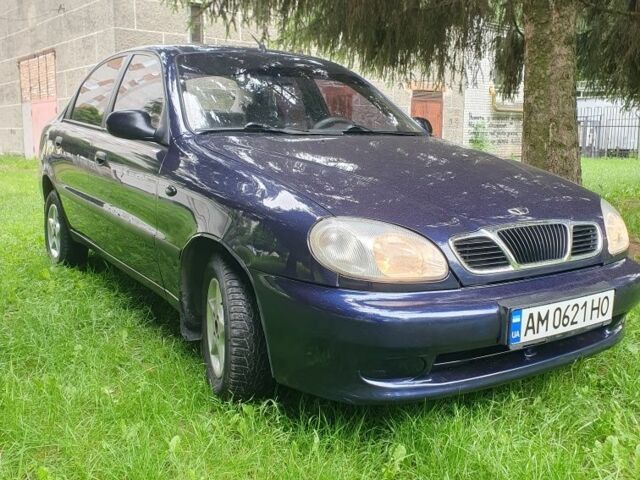 Синий Дэу Сенс, объемом двигателя 1.5 л и пробегом 190 тыс. км за 2250 $, фото 6 на Automoto.ua