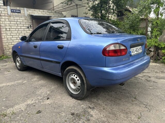 Синий Дэу Сенс, объемом двигателя 1.6 л и пробегом 130 тыс. км за 2400 $, фото 1 на Automoto.ua