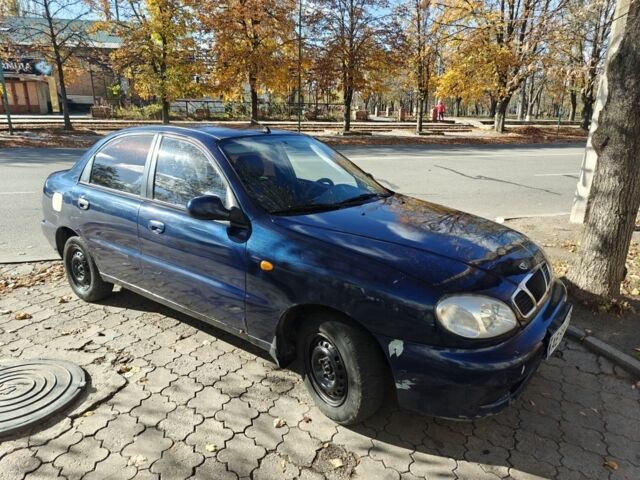 Синий Дэу Сенс, объемом двигателя 1.5 л и пробегом 279 тыс. км за 1000 $, фото 1 на Automoto.ua