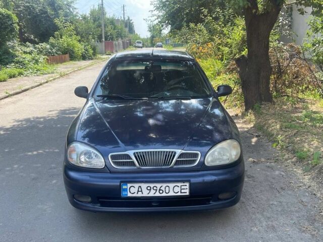 Синий Дэу Сенс, объемом двигателя 1.3 л и пробегом 143 тыс. км за 750 $, фото 1 на Automoto.ua