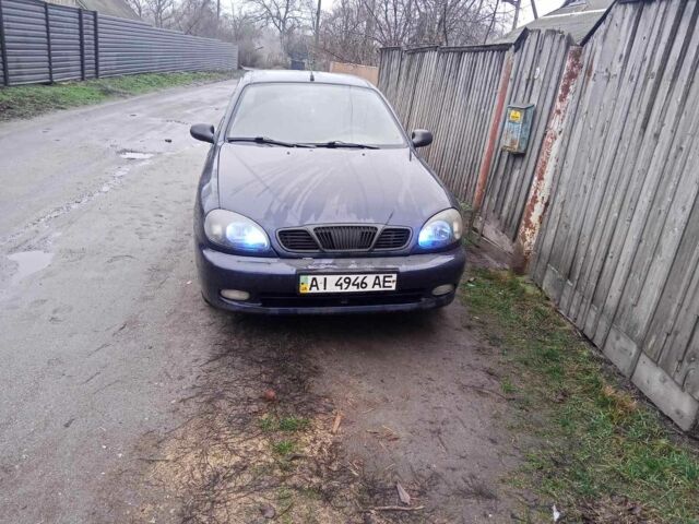 Синій Деу Сенс, об'ємом двигуна 1.6 л та пробігом 366 тис. км за 1600 $, фото 1 на Automoto.ua