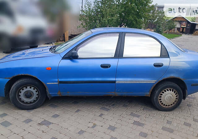Синій Деу Сенс, об'ємом двигуна 1.3 л та пробігом 190 тис. км за 1100 $, фото 1 на Automoto.ua