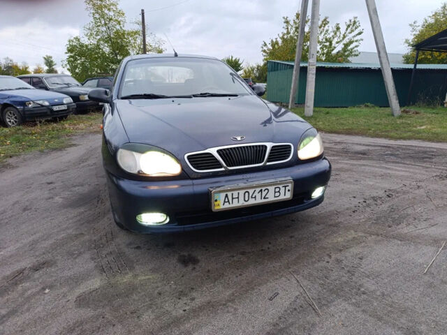 Синий Дэу Сенс, объемом двигателя 1.3 л и пробегом 155 тыс. км за 1550 $, фото 3 на Automoto.ua