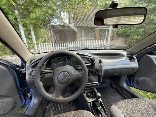 Синий Дэу Сенс, объемом двигателя 1.5 л и пробегом 306 тыс. км за 1750 $, фото 7 на Automoto.ua