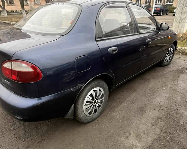 Синий Дэу Сенс, объемом двигателя 1.3 л и пробегом 156 тыс. км за 2100 $, фото 1 на Automoto.ua