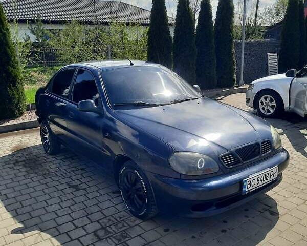 Синий Дэу Сенс, объемом двигателя 1.3 л и пробегом 221 тыс. км за 1700 $, фото 2 на Automoto.ua