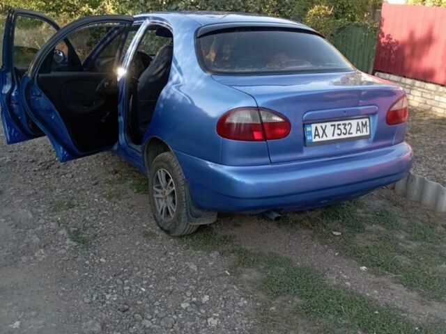 Синий Дэу Сенс, объемом двигателя 1.4 л и пробегом 7 тыс. км за 2000 $, фото 1 на Automoto.ua