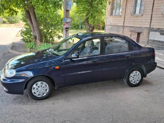 Синий Дэу Сенс, объемом двигателя 1.3 л и пробегом 103 тыс. км за 2200 $, фото 1 на Automoto.ua