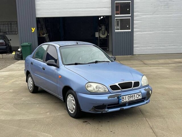 Синий Дэу Сенс, объемом двигателя 1.4 л и пробегом 175 тыс. км за 1250 $, фото 1 на Automoto.ua