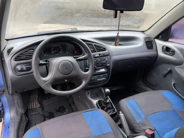 Синий Дэу Сенс, объемом двигателя 1.4 л и пробегом 175 тыс. км за 1250 $, фото 5 на Automoto.ua