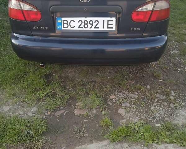 Синий Дэу Сенс, объемом двигателя 1.3 л и пробегом 101 тыс. км за 2150 $, фото 1 на Automoto.ua