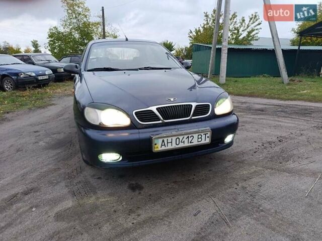 Синий Дэу Сенс, объемом двигателя 1.3 л и пробегом 155 тыс. км за 1550 $, фото 7 на Automoto.ua