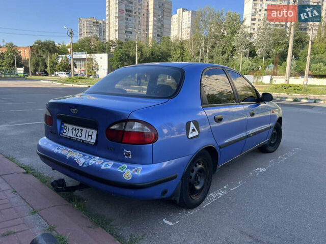 Синий Дэу Сенс, объемом двигателя 1.3 л и пробегом 285 тыс. км за 1400 $, фото 6 на Automoto.ua