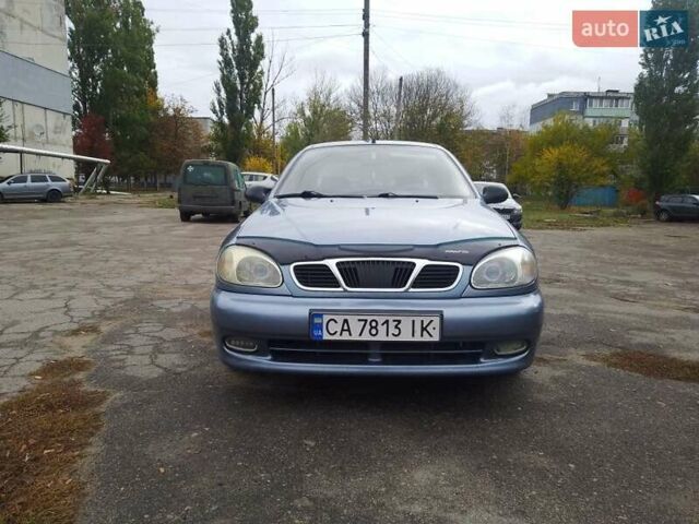 Синий Дэу Сенс, объемом двигателя 1.4 л и пробегом 150 тыс. км за 2500 $, фото 3 на Automoto.ua