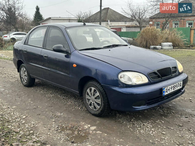 Синій Деу Сенс, об'ємом двигуна 1.3 л та пробігом 155 тис. км за 1850 $, фото 1 на Automoto.ua