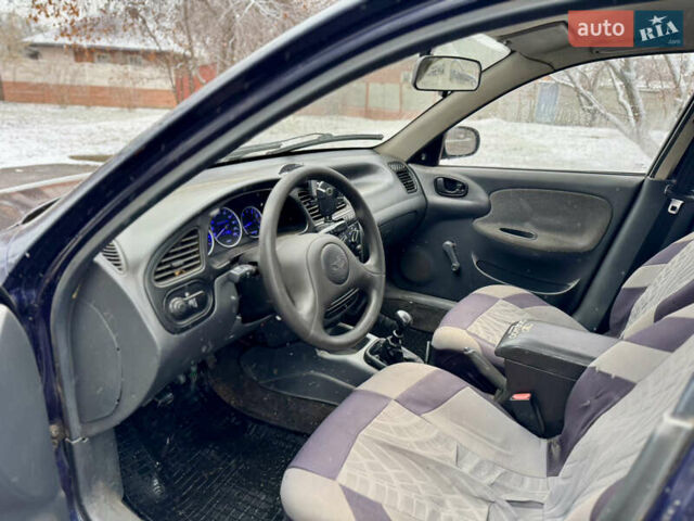 Синий Дэу Сенс, объемом двигателя 1.3 л и пробегом 199 тыс. км за 1500 $, фото 8 на Automoto.ua