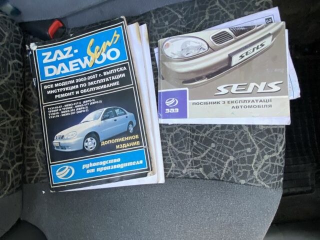 Синий Дэу Сенс, объемом двигателя 1.3 л и пробегом 61 тыс. км за 3500 $, фото 3 на Automoto.ua