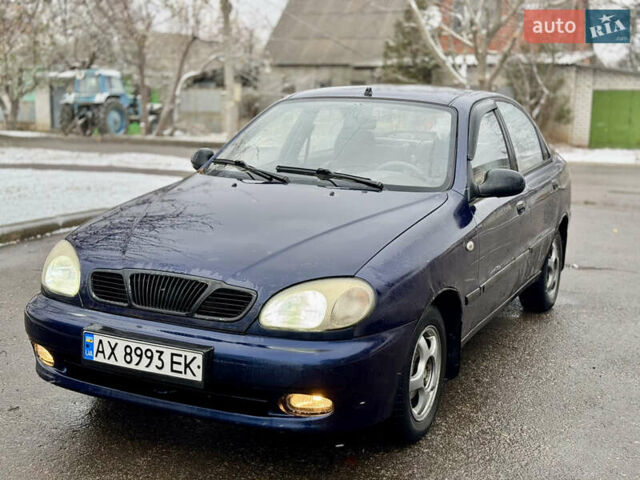 Синий Дэу Сенс, объемом двигателя 1.3 л и пробегом 199 тыс. км за 1500 $, фото 2 на Automoto.ua