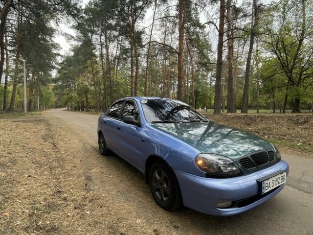 Синий Дэу Сенс, объемом двигателя 1.3 л и пробегом 165 тыс. км за 2100 $, фото 2 на Automoto.ua